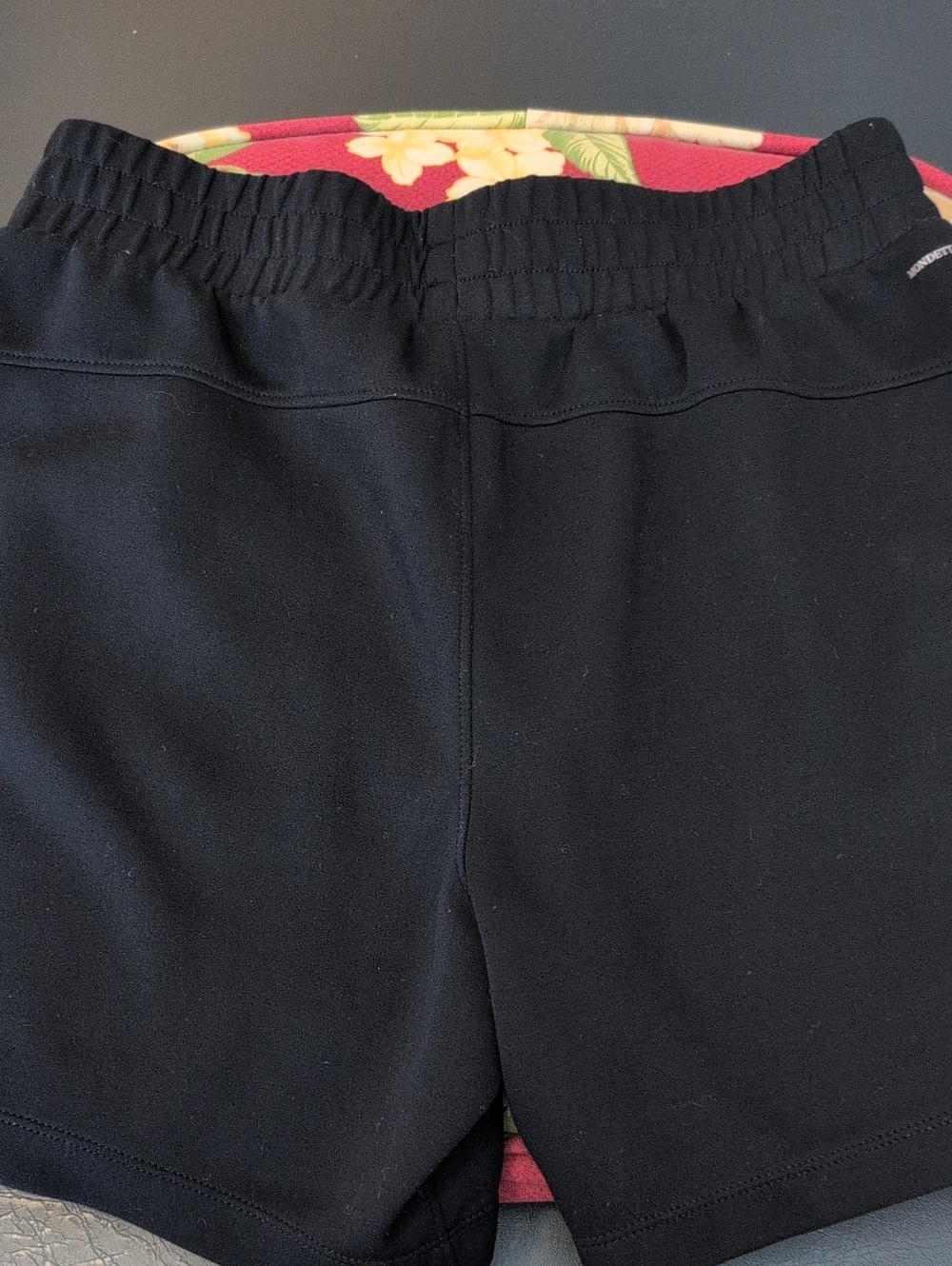 Mondetta Black Performance Shorts with Elastic Waist